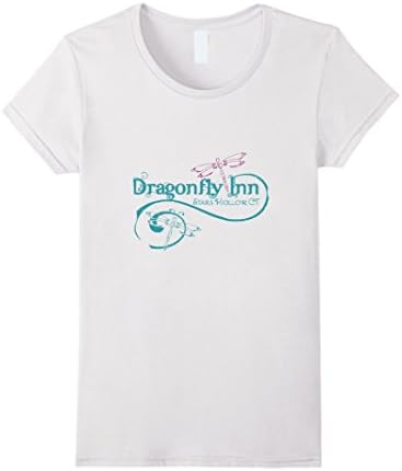 Women's Dragonfly Inn Gilmore tshirt Medium White