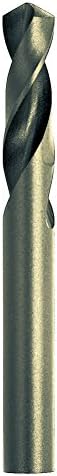 Ruko HSSE-Co 5 Short Twist Drill Bit, DIN 1897, Type N, Bright Finish, 13.0 mm Diameter, 102.2 mm Length, R202130E