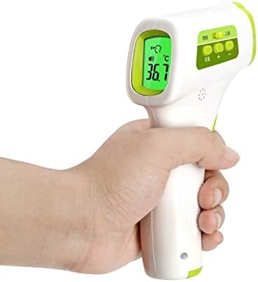 FASD Digital Infrared Thermometer, Non-Contact Forehead Body Thermometer with 3 Colors Randomly Electronic Infrared Thermometer Gun Forehead Temperature Grab