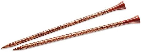 Lantern Moon 14" Palm Single Point Knitting Needles US 17
