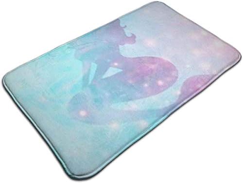 ようこそドアマットアリエルマーメイドディズニープリンセス屋内屋外マットエントランスラグゴムノンスリップドアマット50x80 Cm