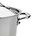 Anolon Nouvelle Copper Stainless Steel 9-1/2-Inch Covered Skillet