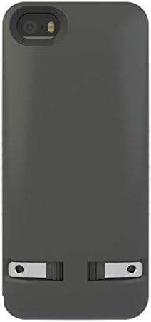 Prong 1040101 PocketPlug Protective Case with Built-in A/C Charger for iPhone 4/4S – Slate