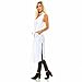 Isaac Liev Women's Long Open Front Cardigan Vest with Pockets and Side Slit