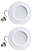 Philips 801456 LED Downlight 65W Equivalent Dimmable Soft White with Warm Glow Effect 5-6 in., 2 Pack