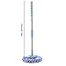 Pawaca Mop Telescopic Handle, Replacement Spin Mop Pole Handle,Stainless Steel 360° Spin Mop Elescopic Extension Handle
