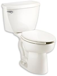 American Standard 2462.016.020 Cadet Elongated Pressure Assisted Two Piece Toilet, White