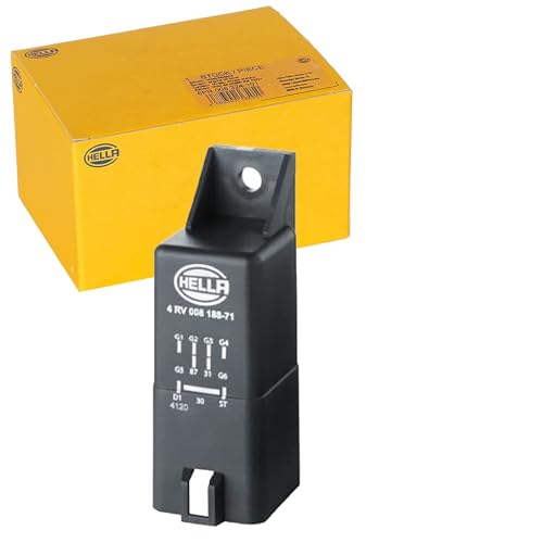 HELLA 4RV 008 188-711 Steuergeraet, Gluehzeit - 12V - 9-polig - nachgluehfaehig