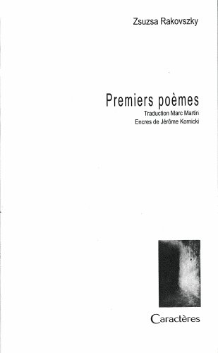 Premiers poèmes