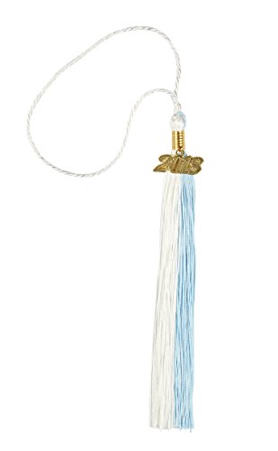 Two-Colored Graduation Tassel with Gold 2018 Year Charm