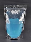 100 PCS Silver Stand-up Clear Zip Lock bags Grip seal bags 12cm x 18cm 4.75