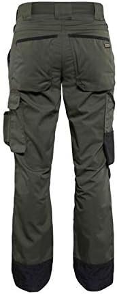 Blakläder 715418354699C34 Size C34 "Garden" Woman Trousers - Army Green/Black - Image 3