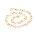 Baltic Amber Teething Necklace for Baby with Rose Quartz- Natural Soothing, Teething Pain Relief with Raw Certified Amber - Safety Knotted - Highest Quality Jewelry for Your Kid (Pink - 12.5