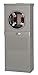 Siemens TL137RT Talon Temporary Power Outlet Panel with a 20, 30, and 50-Amp Receptacle Includes a Top Fed, Ringless Type, Meter Socket Provision