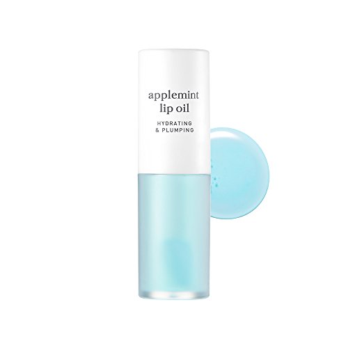 Nooni applemint lip oil 0.12 ounces, healing lip ointment, lip tr…