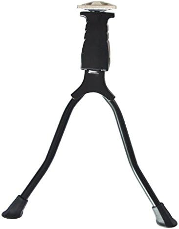 Durovin Double Leg Center Mount Bicycle Kickstand Black