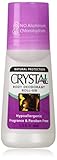 Crystal Body Deodorant Roll-On-2.25 oz, 2 pack