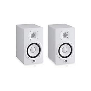 YAMAHA HS5 W – 1 paar monitor/diffusers Near Field dubbel versterkt met 2-weg bas-reflexsysteem wit