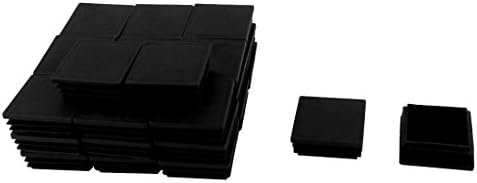 Uxcell Plastic Home Square Furniture Table End Cap Tube Insert 50mm X 50mm 30 Pcs Black Home Decor Amazon Com Au