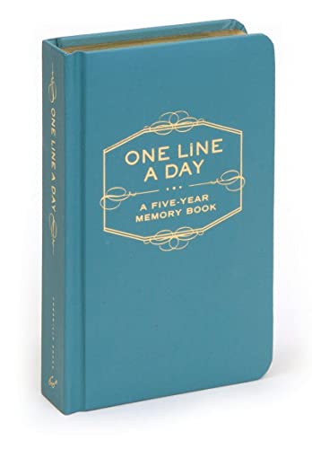 One Line A Day: A Five-Year Memory Book (5 Year Journal, Daily Journal, Yearly Journal, Memory Journal) cover