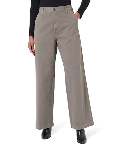 G-STAR Deck 2.0 High Loose Chino WMN, MarrĂłn Turf GD D26432-e078-c982, 26W / 32L