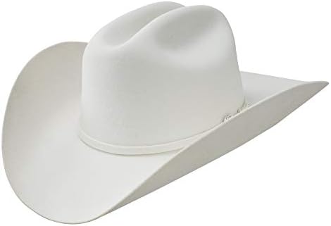 Stetson Brenham 4X Felt San Angelo Collection Cowboy Hat Ivory 4