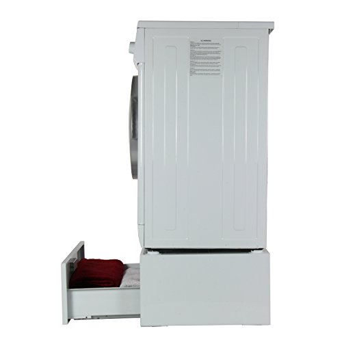 Equator Super Combo Washer-Dryer EZ 4400 11 " High Pedestal with Storage drawer, in White - Thumbnail 6