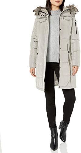 Down Jacket With Faux Fur Hood 