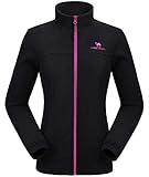 CAMEL CROWN Women Full Zip Fleece Jackets with Pockets Soft Polar Fleece Coat Jacket Sweater for Spring Outdoor