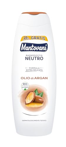 Mantovani Neutrales Duschbad mit Arganöl, 400 ml
