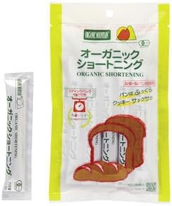 Amazon トランス脂肪酸フリー オーガニックショートニング スティックパック 100g 10g 10p オーガニック マウンテン 食品 飲料 お酒 通販