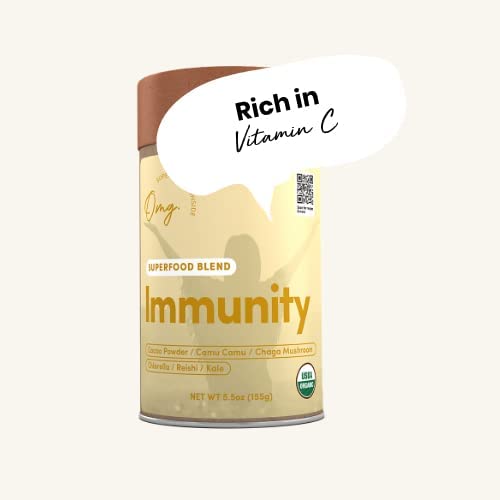 OMG! Superfoods Organic Immunity Blend Powder USDA Certified