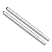NAHAO Reusable Stainless Steel Straws, Telescopic Straw, Medical Grade Food Grade Straw Portable Hard Shell Cleaning Brush (2 Pack)