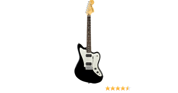 Amazon.com: Squier jagmaster, color negro : Instrumentos Musicales