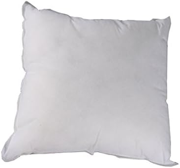 Sumen Standard Size Pillow Square White Cotton Decorative Pillows Inserts (40 X 40CM)