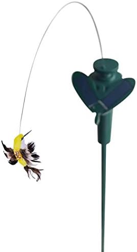 seniu66 Solar Simulation Butterfly Bird Rotatable Children Toy Gardening Decoration Solar Lights