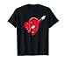 Funny Dabbing Heart Valentines Shirt-Hip Hop Dance Tshirt