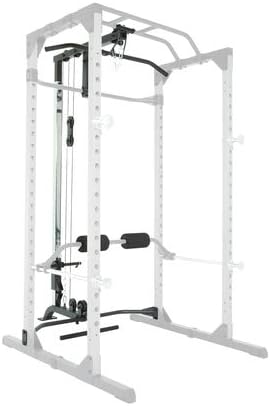 lat pulldown and low row cable machine