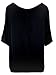Relipop Women's Fashion Off Shoulder Tops Short Sleeve Blouse Casual T-Shirt (Small, Black)