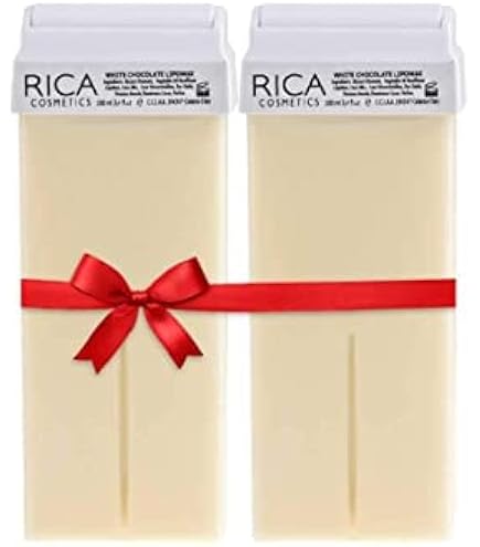Amazon.com : Rica Wax White Chocolate Roll-On Wax Kit - Set of 4