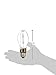 GE Lucalox High Pressure Sodium Light Bulb, B17 HPS Bulb, 35 Watt, Medium Base (1 Pack)