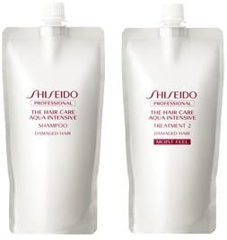 Shiseido Aqua Intensive Shampoo 450mL &amp; Treatment 2 450g by Aqua Intensive