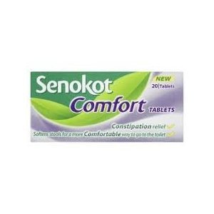 Senokot Comfort Traditional Constipation Relief Tablets 20 Tab