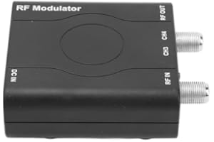 ZUNATE HDMI RF Modulator Adapter,RF Modulator HDMI Coaxial Converter, HDM61 HDMI to RF Modulator,Support NTSC Format Output, 1080P PLL Control of VHF Operating Frequency RF Modulator