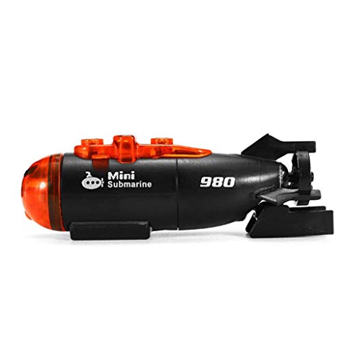 Mini RC Submarine Remote Control Boat Ship Model Electronic Water Toy Waterproof Diving for Swimming Pool, Fish Tank Kids Gift - Thumbnail 5