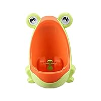 Viaste Cartoon Frog Children Potty Toilet, Wall-Mounted Boys Urinal Trainer, Kids Bathroom Pee Seat