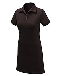 Vestido polo de manga corta para mujer Come Together California - Hecho en EE. UU.