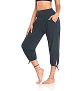 DIBAOLONG Womens Capris Pants Casual 