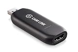 Elgato Cam Link - Broadcast Live and Record via DSLR, Camcorder, or Action cam in 1080p60, Compact HDMI Capture Device, USB 3.0 (Renewed)