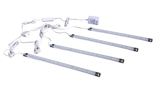 Efrank 4pcs Under Kitchen Cabinet Led Lights Warm White Energy Saving (Warm White) ¡­